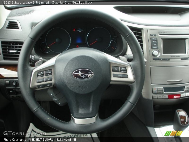 Graphite Gray Metallic / Black 2013 Subaru Legacy 2.5i Limited