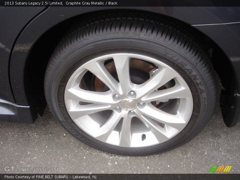 Graphite Gray Metallic / Black 2013 Subaru Legacy 2.5i Limited