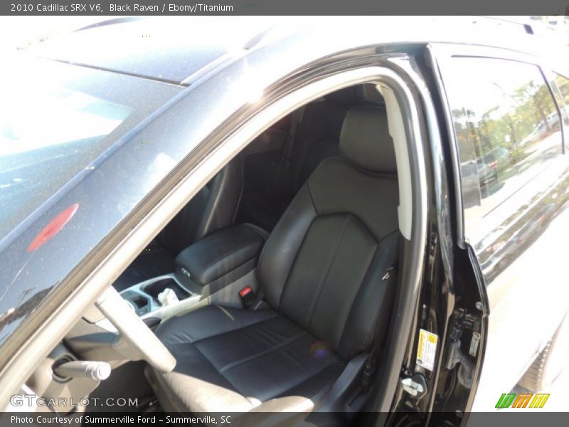 Black Raven / Ebony/Titanium 2010 Cadillac SRX V6
