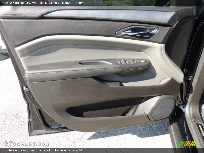Black Raven / Ebony/Titanium 2010 Cadillac SRX V6