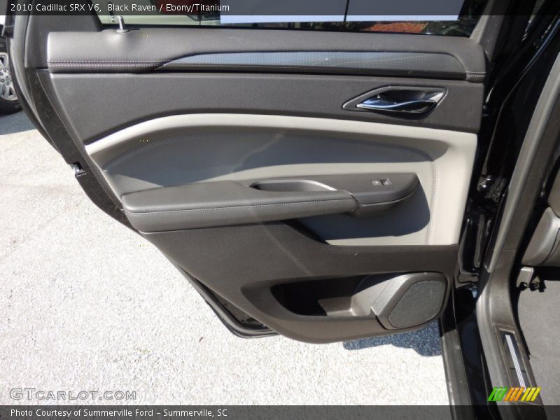 Black Raven / Ebony/Titanium 2010 Cadillac SRX V6