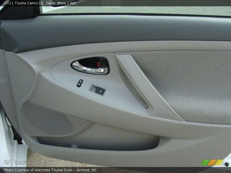 Super White / Ash 2011 Toyota Camry LE
