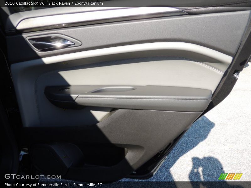 Black Raven / Ebony/Titanium 2010 Cadillac SRX V6