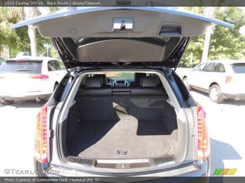 Black Raven / Ebony/Titanium 2010 Cadillac SRX V6