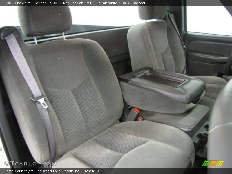 Summit White / Dark Charcoal 2007 Chevrolet Silverado 1500 LS Regular Cab 4x4