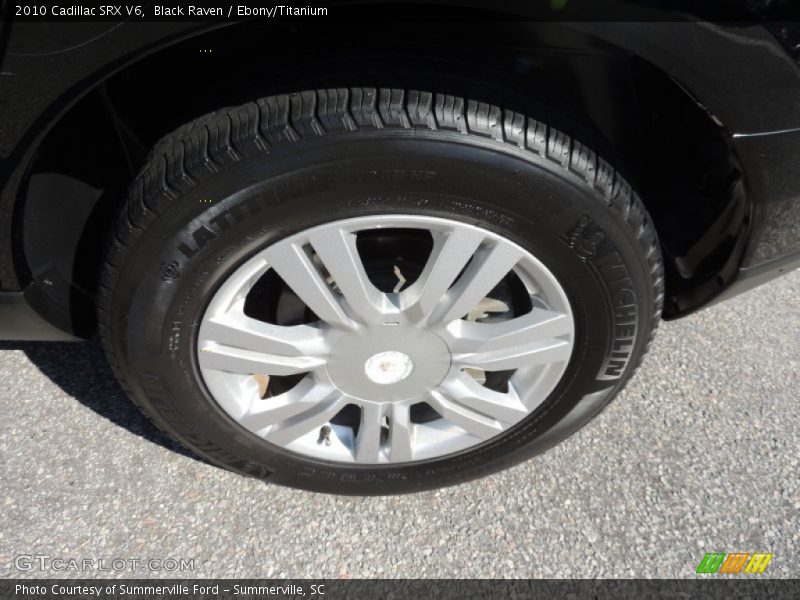Black Raven / Ebony/Titanium 2010 Cadillac SRX V6