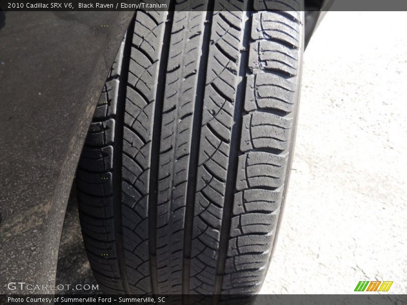 Black Raven / Ebony/Titanium 2010 Cadillac SRX V6