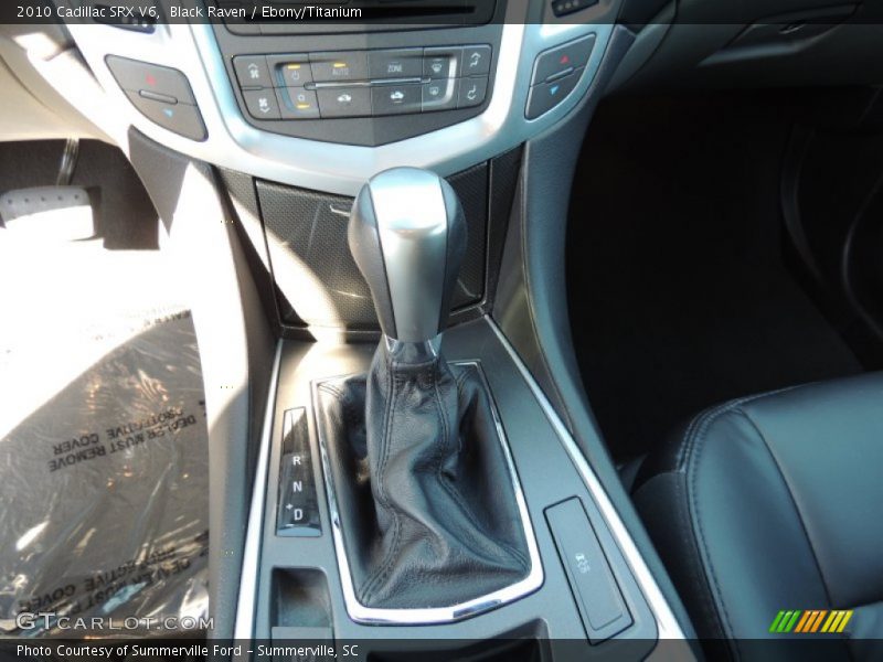 Black Raven / Ebony/Titanium 2010 Cadillac SRX V6