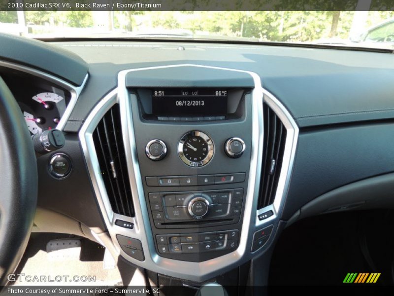 Black Raven / Ebony/Titanium 2010 Cadillac SRX V6