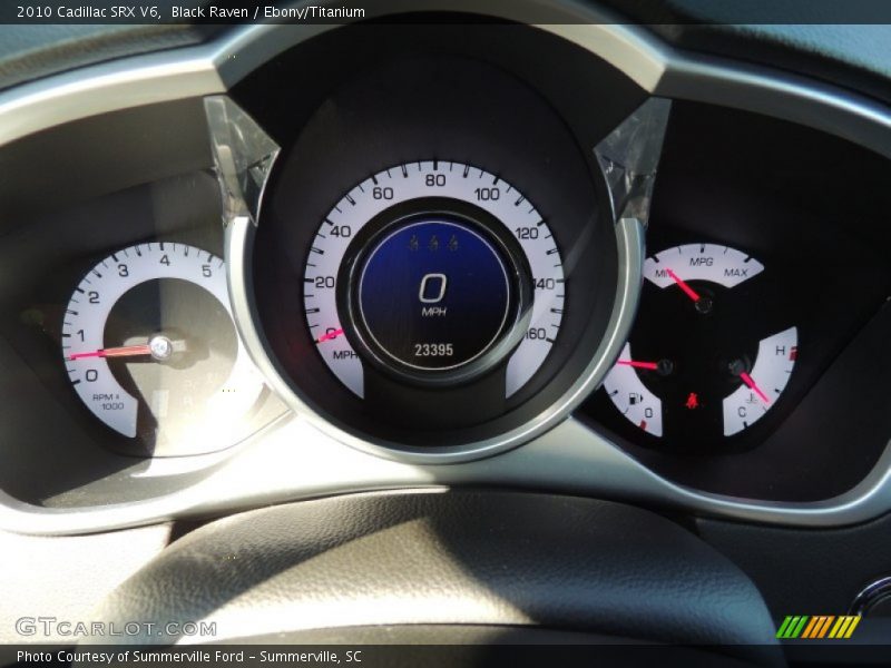 Black Raven / Ebony/Titanium 2010 Cadillac SRX V6