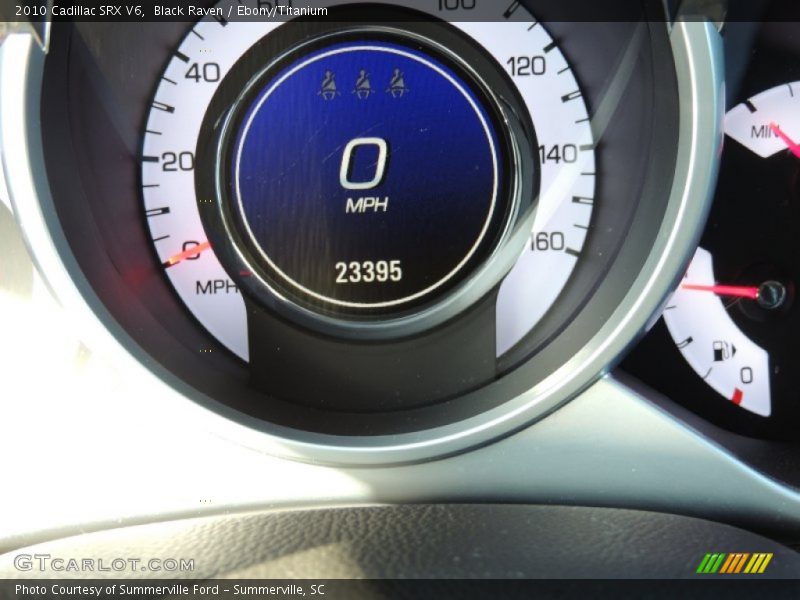 Black Raven / Ebony/Titanium 2010 Cadillac SRX V6