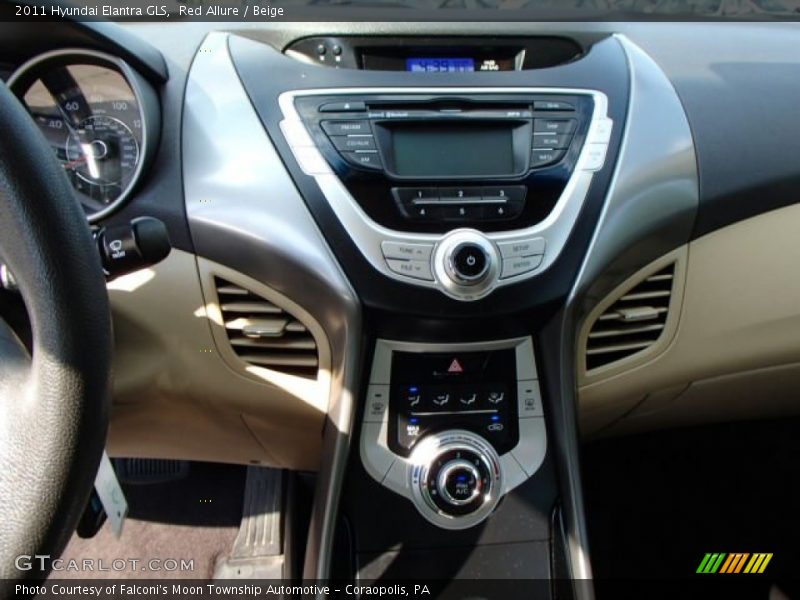 Red Allure / Beige 2011 Hyundai Elantra GLS