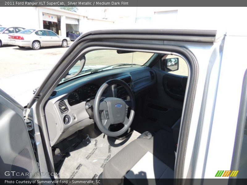 Silver Metallic / Medium Dark Flint 2011 Ford Ranger XLT SuperCab