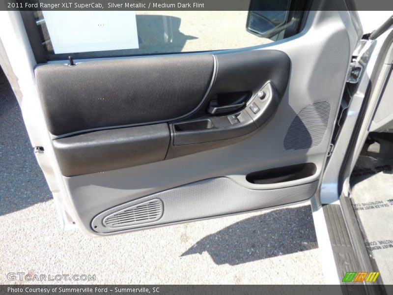 Silver Metallic / Medium Dark Flint 2011 Ford Ranger XLT SuperCab