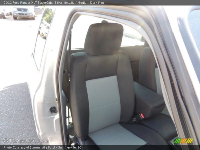 Silver Metallic / Medium Dark Flint 2011 Ford Ranger XLT SuperCab