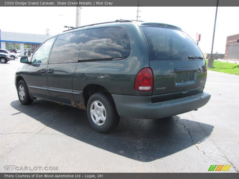 Shale Green Metallic / Mist Gray 2000 Dodge Grand Caravan