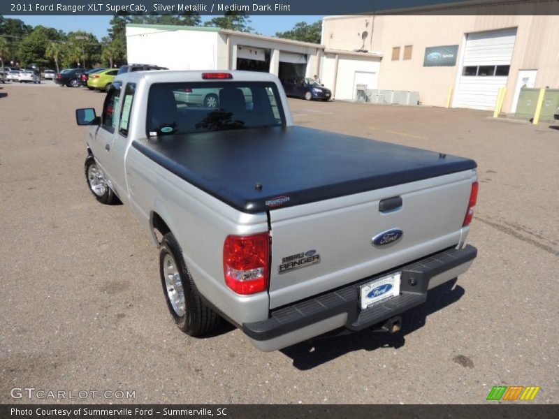 Silver Metallic / Medium Dark Flint 2011 Ford Ranger XLT SuperCab