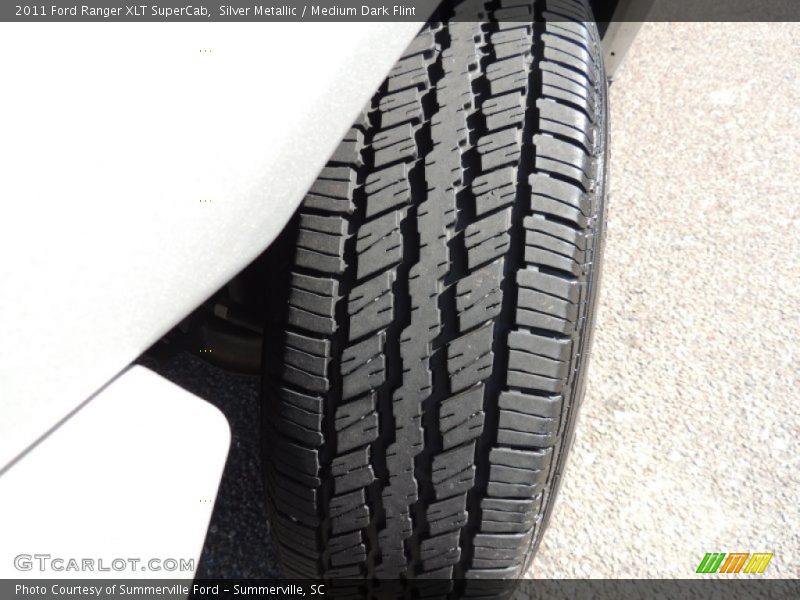Silver Metallic / Medium Dark Flint 2011 Ford Ranger XLT SuperCab