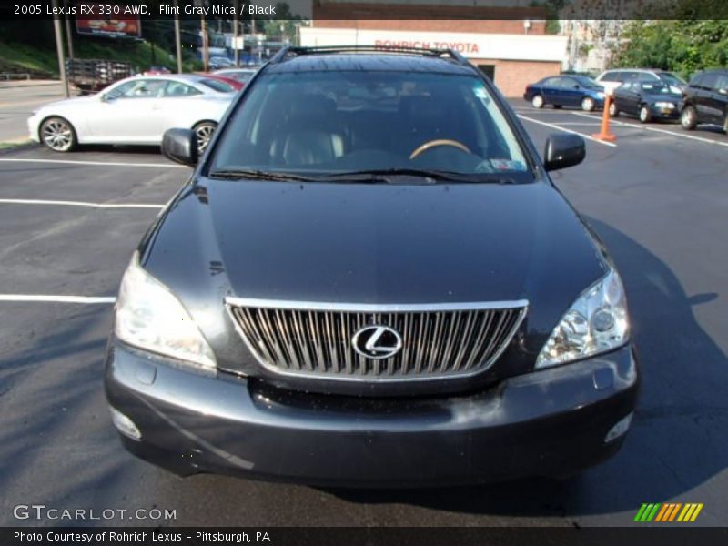 Flint Gray Mica / Black 2005 Lexus RX 330 AWD