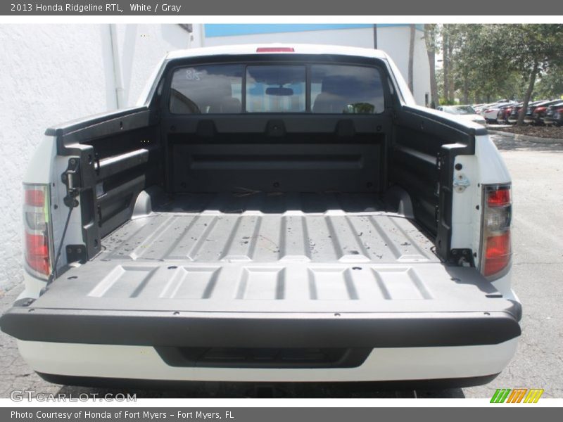 White / Gray 2013 Honda Ridgeline RTL