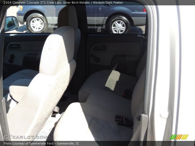 Silver Birch Metallic / Medium Dark Pewter 2004 Chevrolet Colorado Z71 Crew Cab