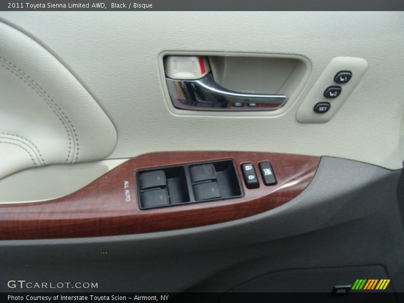 Black / Bisque 2011 Toyota Sienna Limited AWD