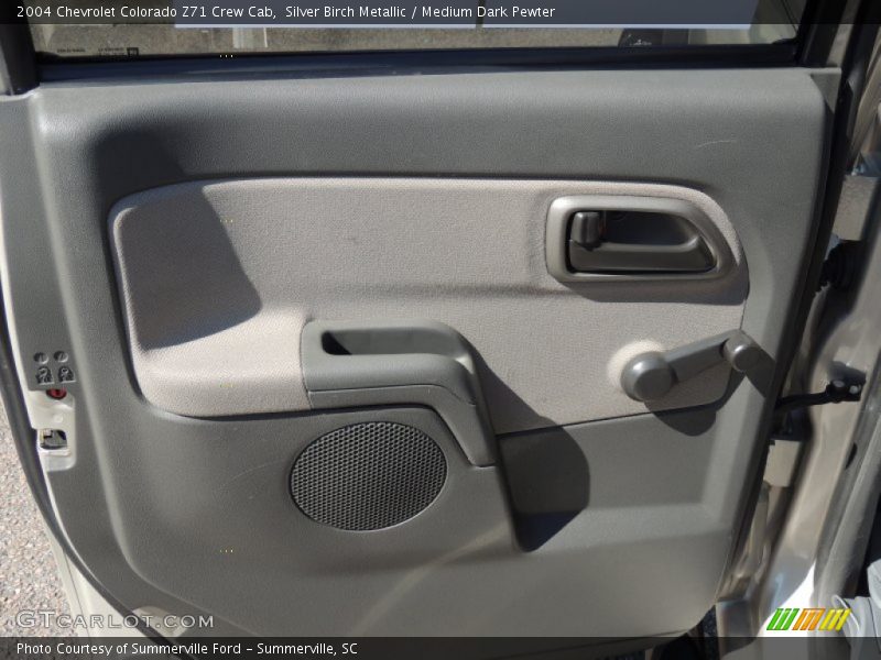 Silver Birch Metallic / Medium Dark Pewter 2004 Chevrolet Colorado Z71 Crew Cab