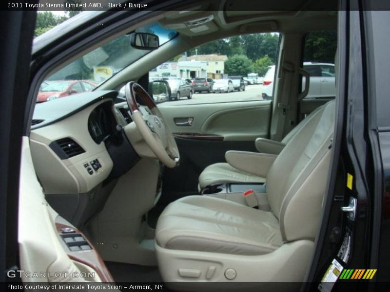 Black / Bisque 2011 Toyota Sienna Limited AWD