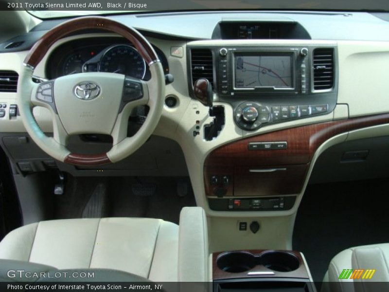 Black / Bisque 2011 Toyota Sienna Limited AWD
