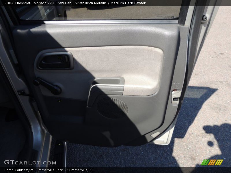 Silver Birch Metallic / Medium Dark Pewter 2004 Chevrolet Colorado Z71 Crew Cab