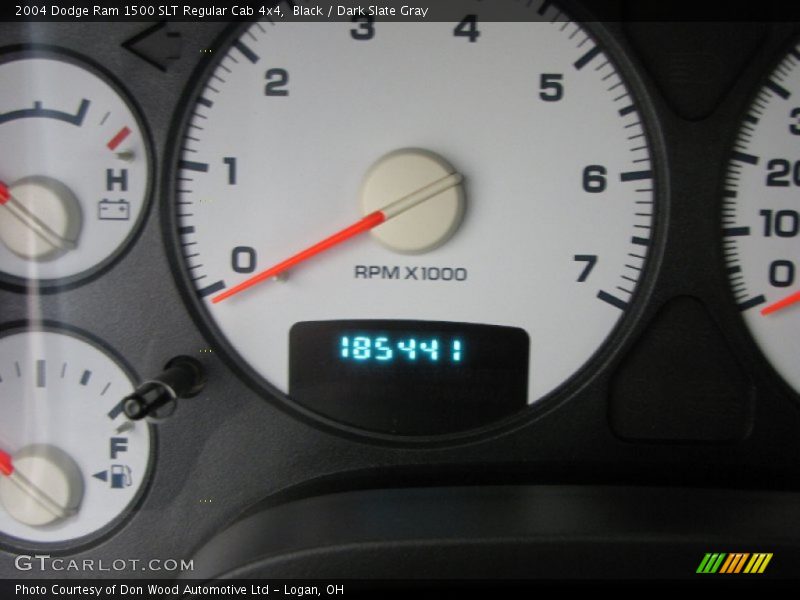Black / Dark Slate Gray 2004 Dodge Ram 1500 SLT Regular Cab 4x4