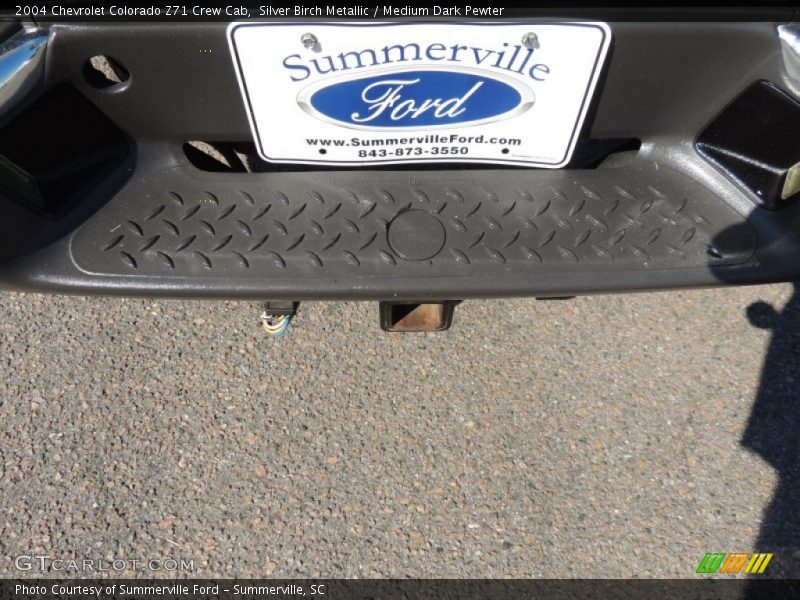 Silver Birch Metallic / Medium Dark Pewter 2004 Chevrolet Colorado Z71 Crew Cab