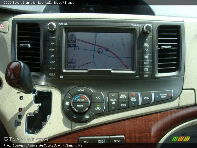 Black / Bisque 2011 Toyota Sienna Limited AWD