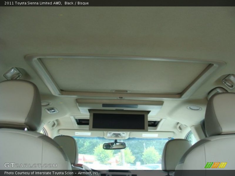 Black / Bisque 2011 Toyota Sienna Limited AWD