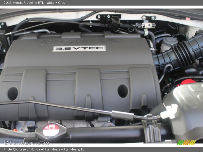 White / Gray 2013 Honda Ridgeline RTL