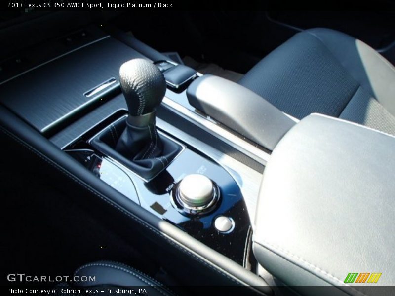 Liquid Platinum / Black 2013 Lexus GS 350 AWD F Sport