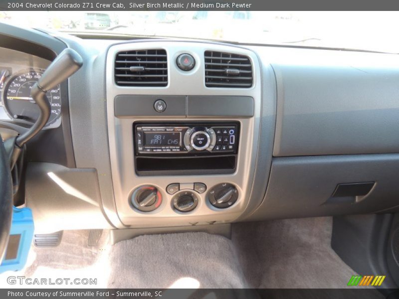 Silver Birch Metallic / Medium Dark Pewter 2004 Chevrolet Colorado Z71 Crew Cab