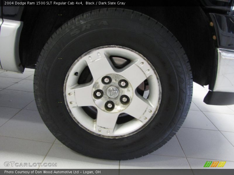 Black / Dark Slate Gray 2004 Dodge Ram 1500 SLT Regular Cab 4x4