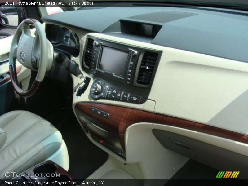Black / Bisque 2011 Toyota Sienna Limited AWD