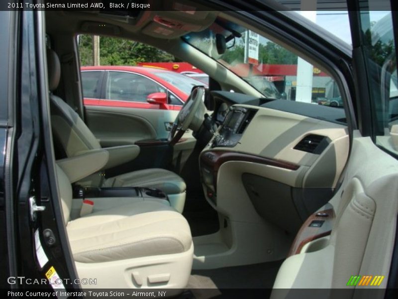 Black / Bisque 2011 Toyota Sienna Limited AWD