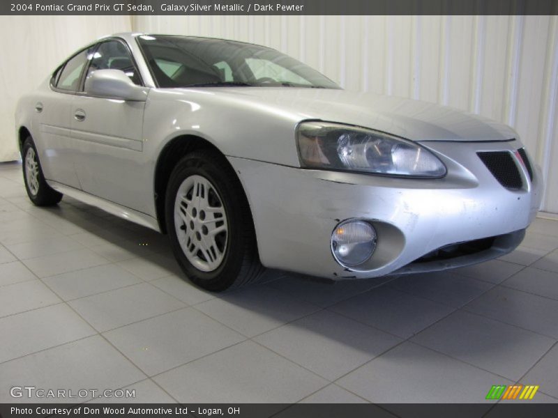 Galaxy Silver Metallic / Dark Pewter 2004 Pontiac Grand Prix GT Sedan