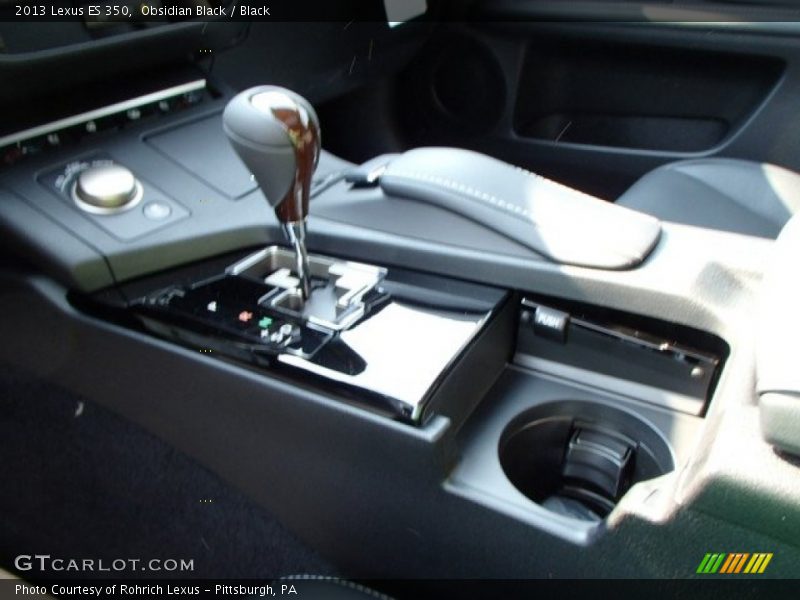 Obsidian Black / Black 2013 Lexus ES 350