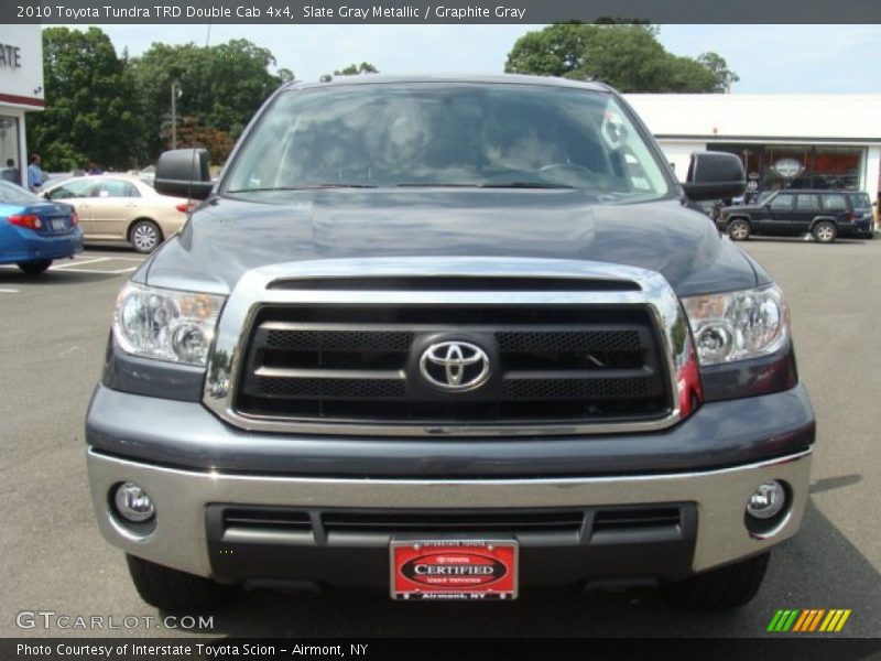 Slate Gray Metallic / Graphite Gray 2010 Toyota Tundra TRD Double Cab 4x4