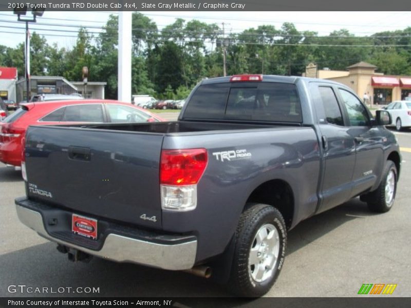Slate Gray Metallic / Graphite Gray 2010 Toyota Tundra TRD Double Cab 4x4
