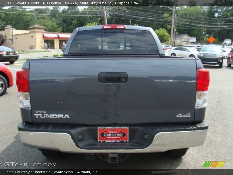 Slate Gray Metallic / Graphite Gray 2010 Toyota Tundra TRD Double Cab 4x4