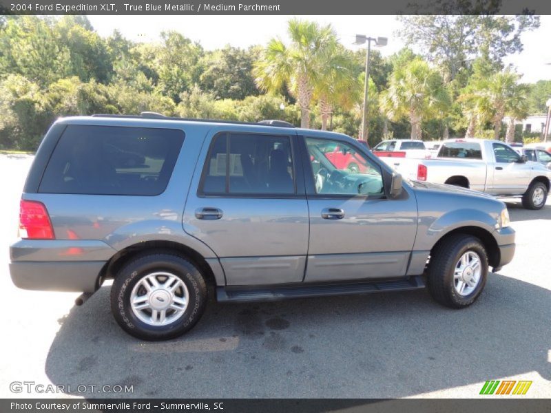 True Blue Metallic / Medium Parchment 2004 Ford Expedition XLT