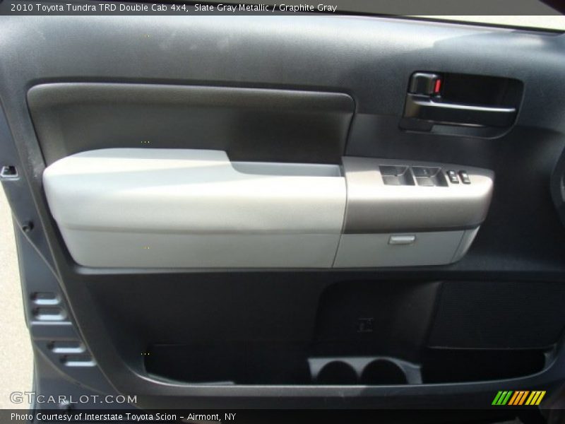 Slate Gray Metallic / Graphite Gray 2010 Toyota Tundra TRD Double Cab 4x4