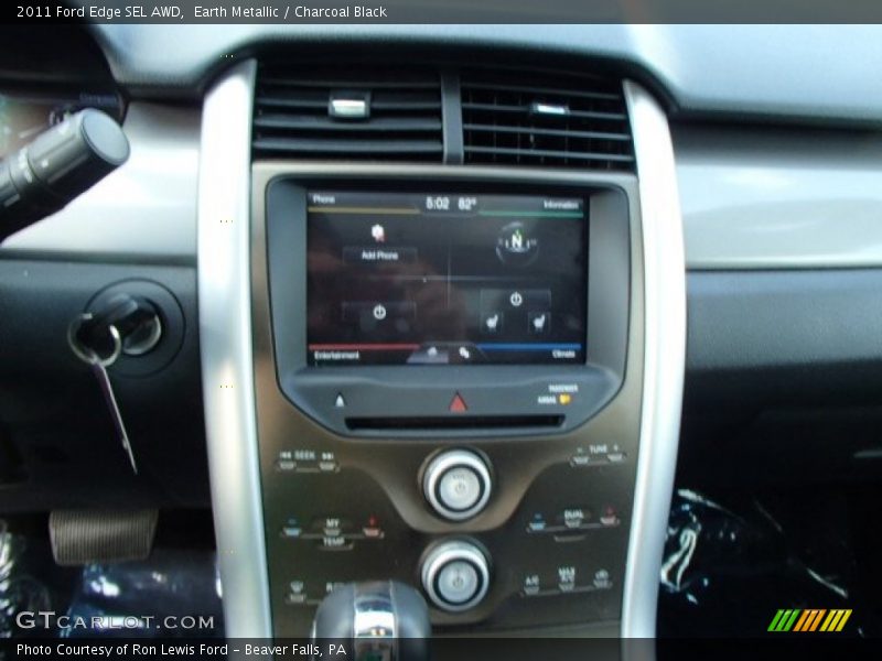 Earth Metallic / Charcoal Black 2011 Ford Edge SEL AWD