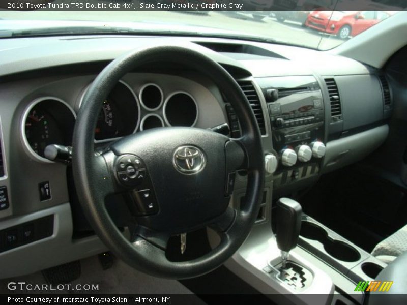 Slate Gray Metallic / Graphite Gray 2010 Toyota Tundra TRD Double Cab 4x4