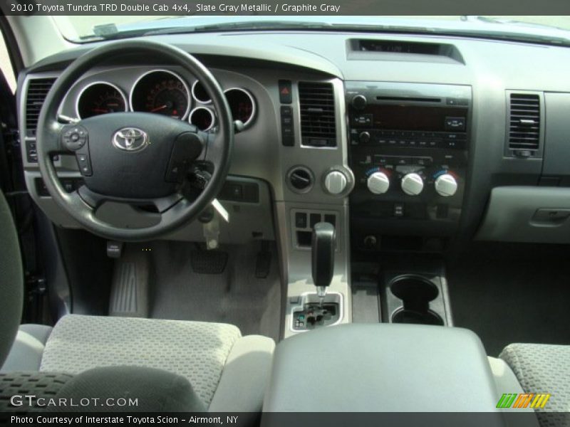 Slate Gray Metallic / Graphite Gray 2010 Toyota Tundra TRD Double Cab 4x4